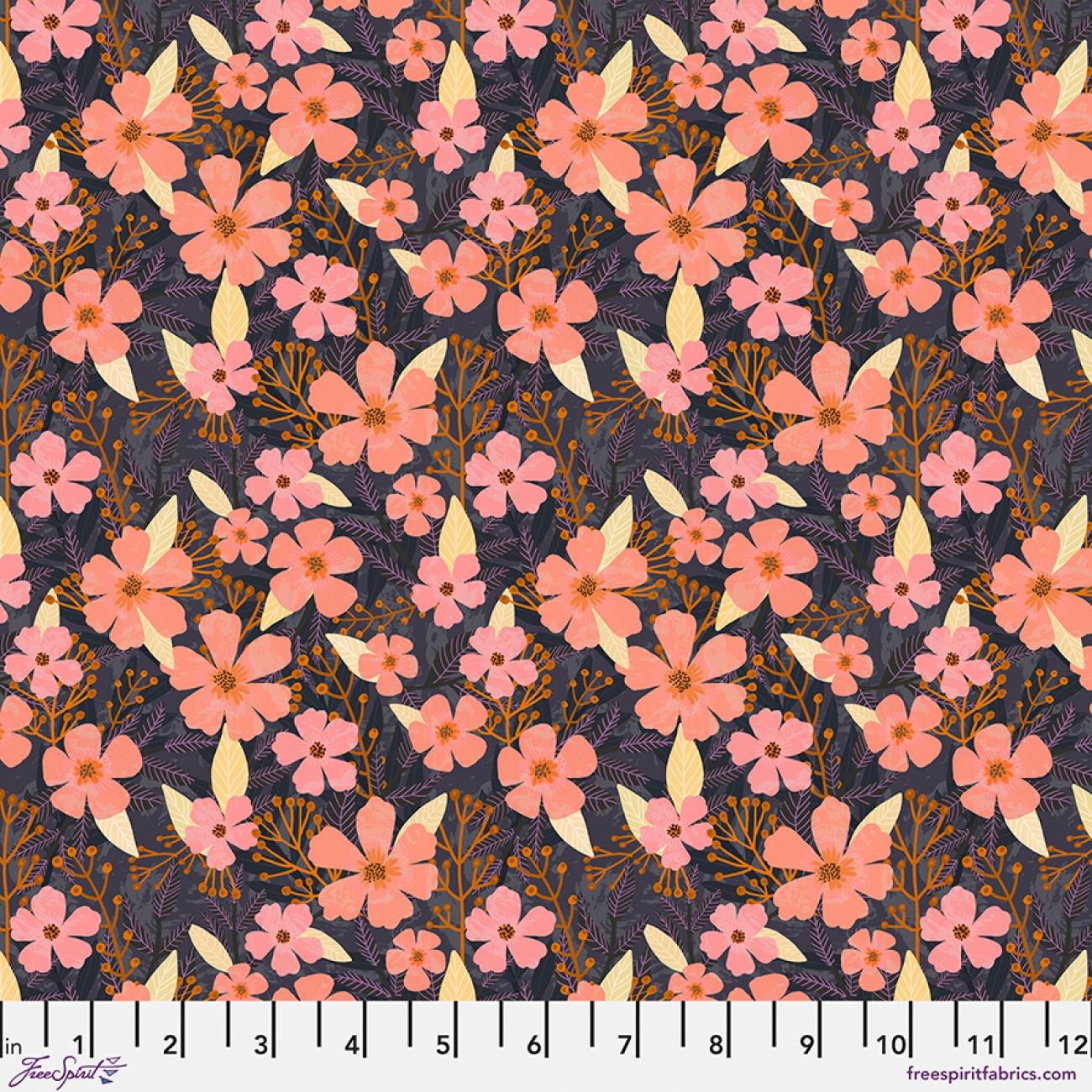 Patchwork Baumwolle - Mia Charro - Bird Garden - 3,5 Meter Zuschnitte